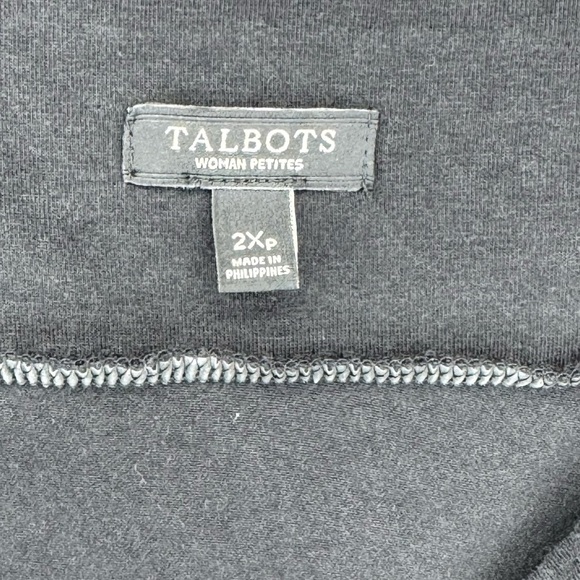 Talbots Black A-Line Maxi Skirt for Work - Picture 3 of 3